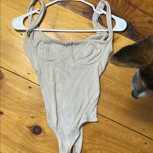 Women's Cream Bodysuit